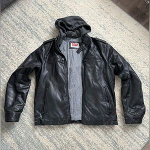 Faux leather Levi’s jacket